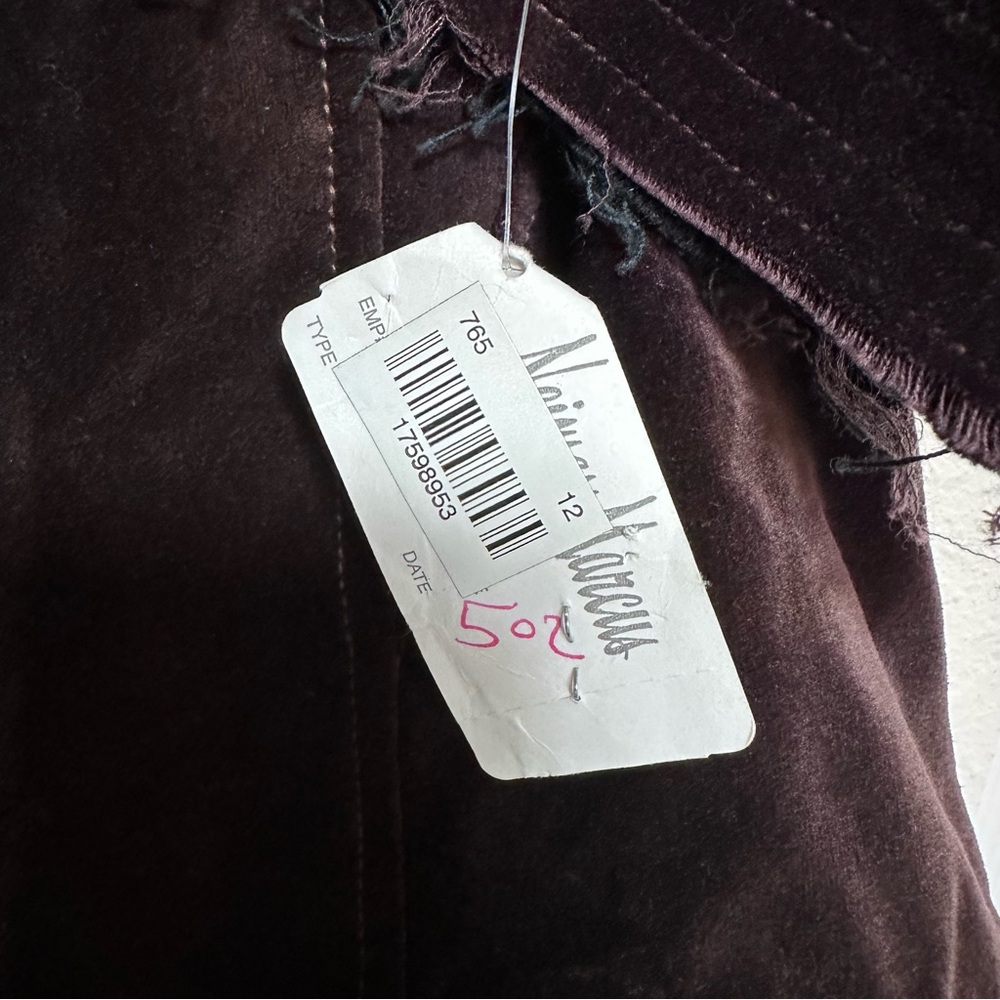 Easton Pearson Velvet Blazer in Deep Brown - Picture 8 of 14
